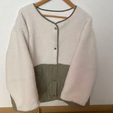 노알 플리스 퀼팅 자켓