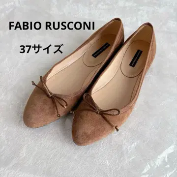 새상품급 FABIO RUSCONI 파비오 루스코니 스웨이드 발레 슈즈