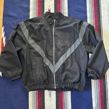 [ 2XL-short ] IPFU 블랙 염색 자켓 와이퍼 잉크