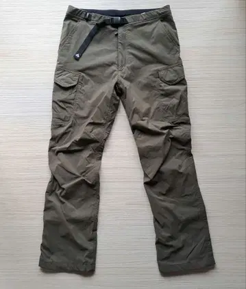 카고 팬츠 M-L 올리브색