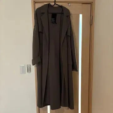 Chaos 모카 롱 코트