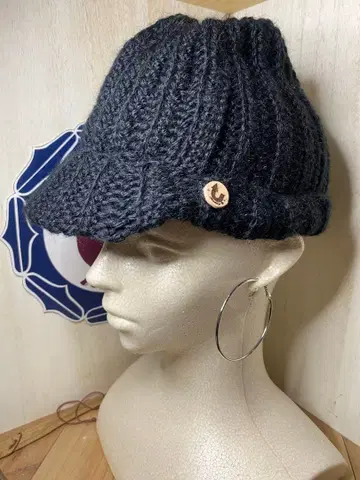 챙 달린 니트 모자 북쪽 나라에서 고로 모자