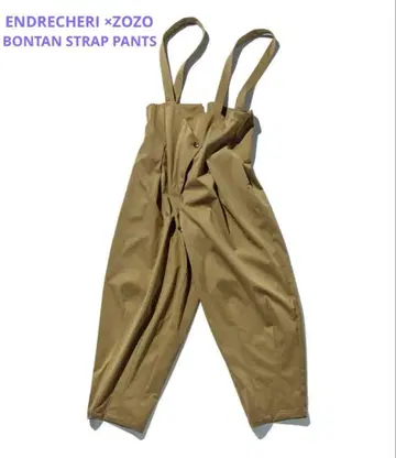 엔드레케리 도모토 츠요시 본탄 팬츠 zozo .ENDRECHERI.