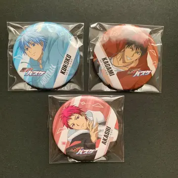 쿠로코의 농구 쿠로코 아카시 카가미 캔뱃지 파쿠르