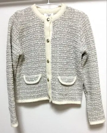 [택 포함 새상품] Te chichi TERRASSE 트위드 라이크 자켓