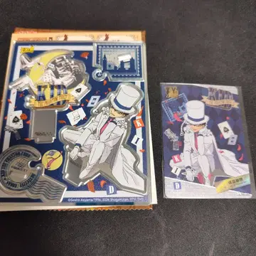 명탐정 코난 괴도 키드 아크릴 스탠드 중국 한정판 카드 2세트