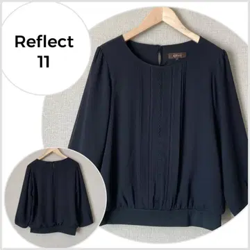 [ 새상품급 ] Reflect 쉬폰 절개 레이스 블라우스 11