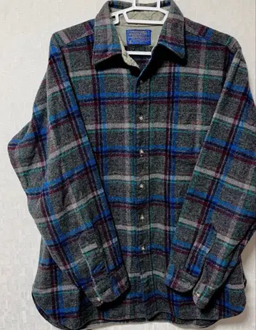 70s PENDLETON 펜들턴 보드 셔츠 체크 L 울