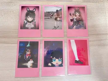 니지산지 츠키노 미토 Paper Rabbit 폴라로이드풍 카드 세트