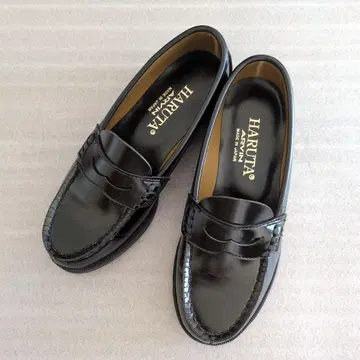 새상품급! 하루타 로퍼 HARUTA 블랙 4514 22EE 일본제