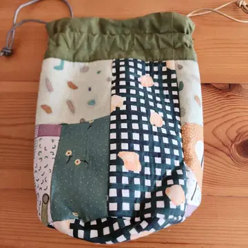 패치워크 패브릭 소재 복조리