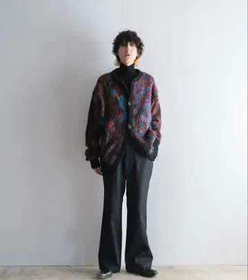 KODAI SUGA for +81 모헤어 혼방 가디건