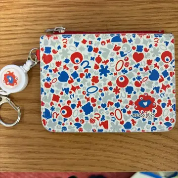 먀쿠먀쿠 오사카 만박 2025 꽃무늬 카드 케이스