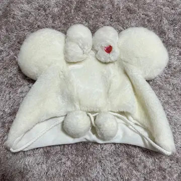 즉시 구매 가능 디즈니 팬캡 라메 화이트