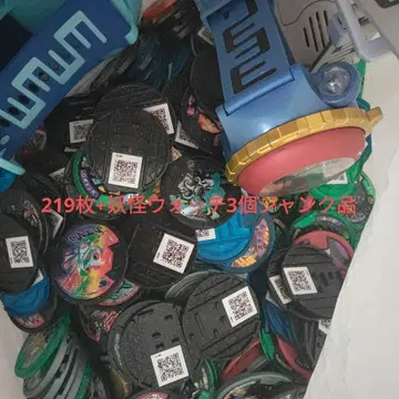 레어 있음 요괴워치 정크제품 코인 219개 포함