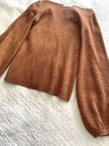 DEMYLEE 론 헤르만 브라운 니트 S 사이즈