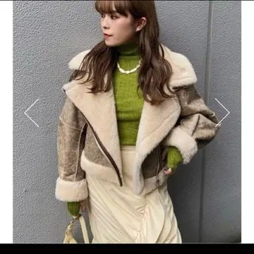 무스탕 자켓 플라이트 자켓 b-3