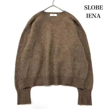 슬로브 이에나 캐시미어 100 니트 스웨터 크루넥 포근포근