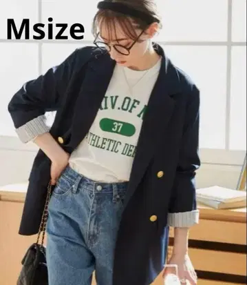 ANGIE 네이비 테일러드 자켓 M