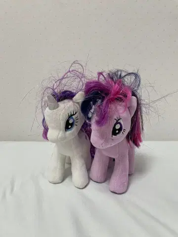 [ 하와이 구매 ] 유니콘 봉제 인형 2체 세트