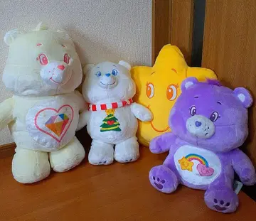 [케어베어] 봉제 인형 쿠션 앉은 모습