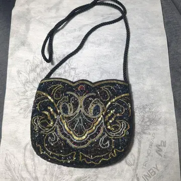 비즈 자수 파티 백