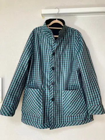 AD Addenda 리버서블 자켓 블랙/체크