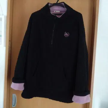 java 하프 지퍼 보아 자켓