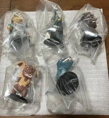 특촬물 영웅 고질라 시리즈 캐릭터 피규어 5체 세트