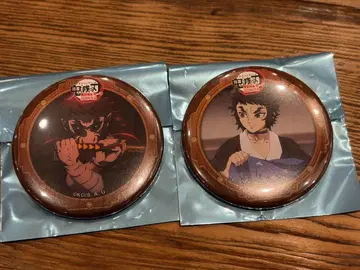 귀멸의 칼날 무한성 편 콜라보레이션 카페 결전의 서막 카이가쿠 캔뱃지