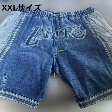 Just Don 저스트돈 데님 숏팬츠 Lakers 레이커스