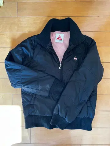 르꼬끄 스포르티브 패딩 자켓 여성용 골프 블랙 L