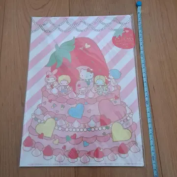 딸기 DAYS A4 클리어 파일 5매 세트