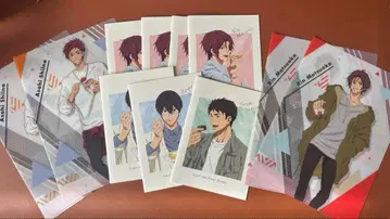 free! 로손 콜라보 노트 클리어 파일