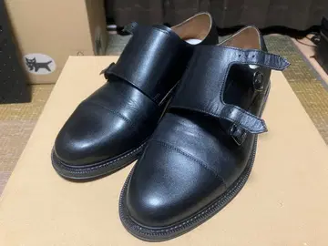 [ ZARA ] 가죽 몽크 슈즈 ( 43 / 27.6 cm )