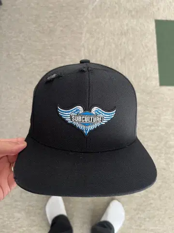 [ 하자품 ] subculture 스냅백
