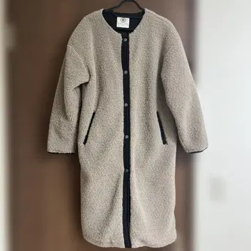 Lugnoncure 보아 자켓 M 사이즈 베이지