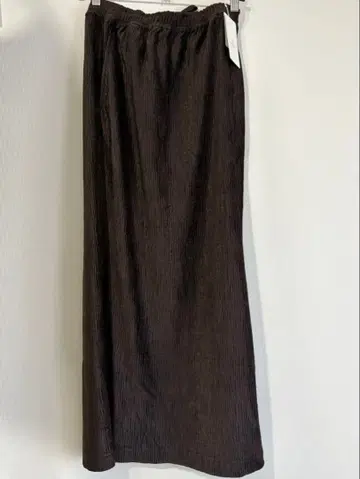 브라운 타이트 스커트