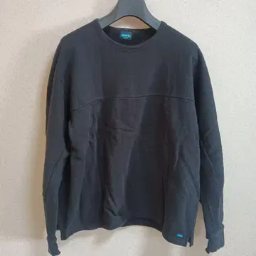 KAVU 블랙 맨투맨 진보 M 카부 속기모