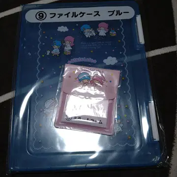 키키라라 당첨 복권 파일 케이스 블루 거울 & 빗