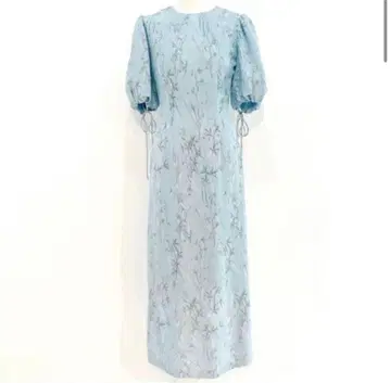 [ 최종 가격 인하 ] [ FRAY.ID ] 플라워 자카드 원피스