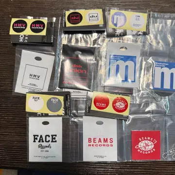 레코드샵 쇼핑백 참 5종 세트