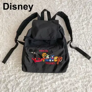 TOKYO RESORT DISNEY 럭색 자수 블랙