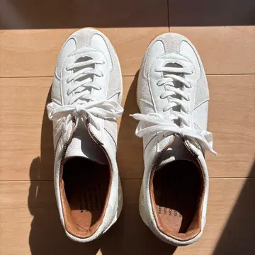 미사용 리프로덕션 오브 파운드 MILITARY TRAINER 스니커즈