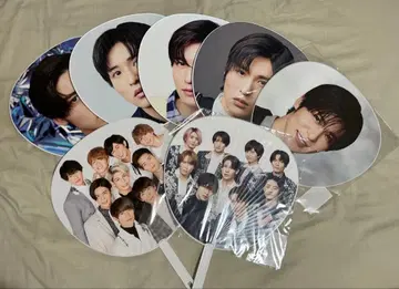 메구로 렌 부채 7개