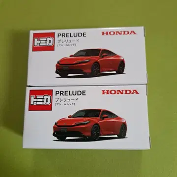 토미카 프렐류드 HONDA PRELUDE 2개 세트 혼다 오리지널 한정판