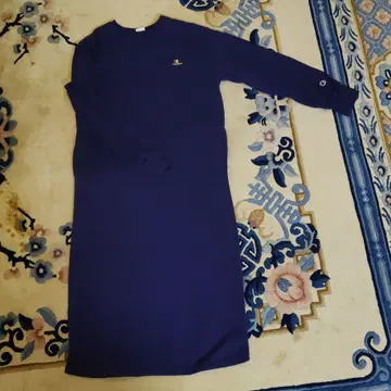 CHAMPION 긴팔 원피스 파랑