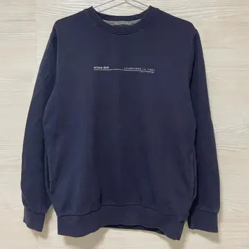 OCTAVE 오타브 트레이닝복 XL 맨투맨 프린트 구제 의류 네이비