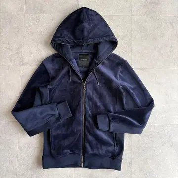 LOVELESS 네이비 후드 부착 후드티 S