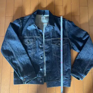 Wrangler 다크 블루 데님 자켓 M